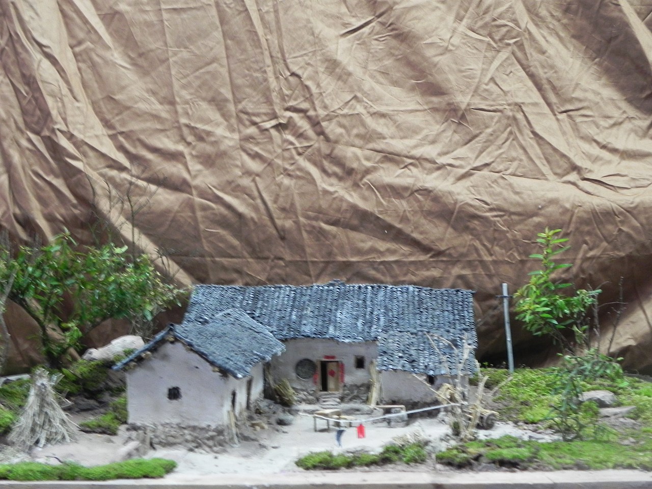 渝西农村房屋模型