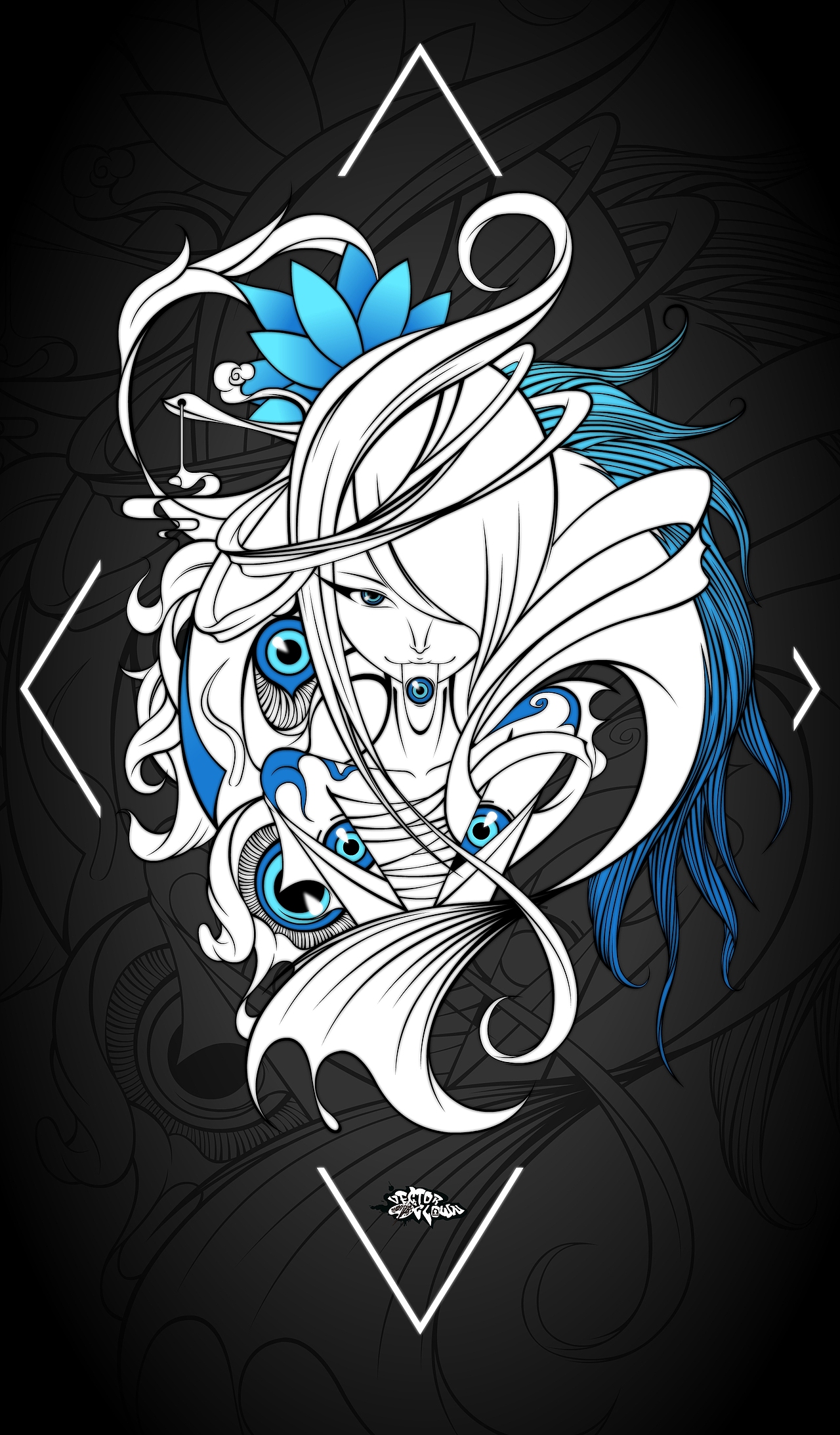 十月作品集（图ZNjI5MDczMzY=） - 商业插画 - 站酷设计师vectorclown原创素材 - 站酷ZCOOL