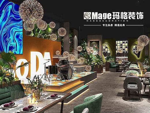 音乐餐厅装修 主题餐厅装修 西餐厅装修 中餐馆装修