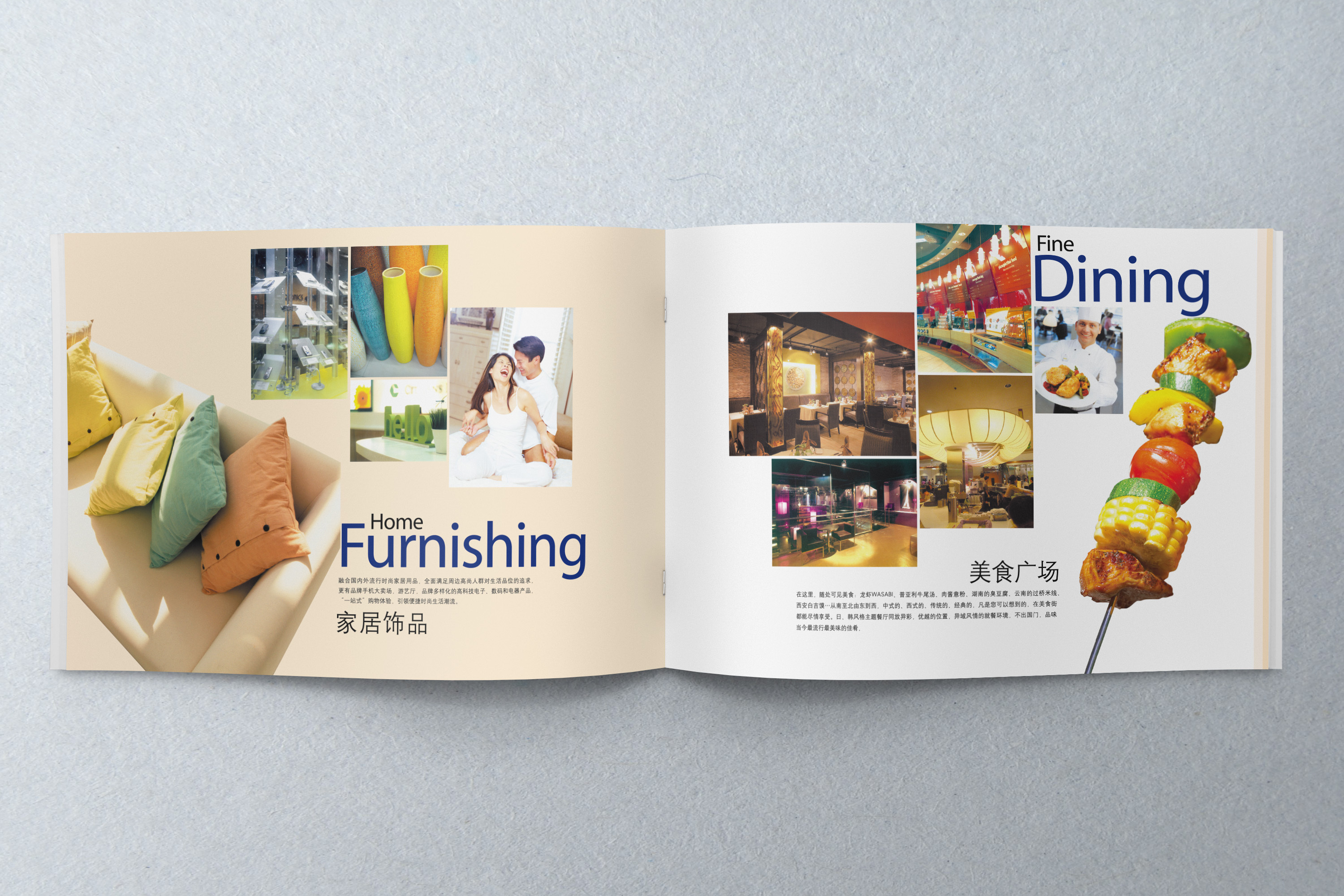 凯德置地-望京凯德购物中心-招商手册|平面|书装/画册|北京谷雨