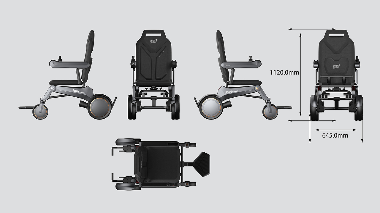 哈士奇设计作品 - 电动轮椅（图ZMjc5MTA3Nzgw） - 生活用品 - 站酷设计师广州哈士奇设计原创素材 - 站酷ZCOOL