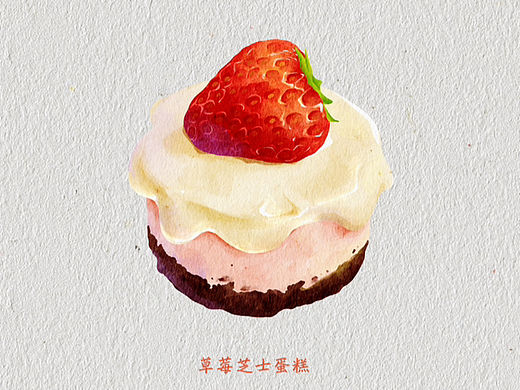 草莓芝士蛋糕