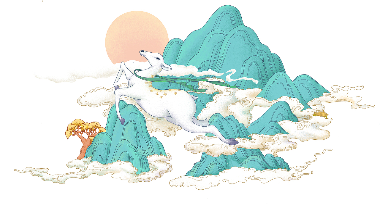 INKSIGHT x 觅白 | 鹿寻一叶好白茶（图ZMjM5NzQ4OTAw） - 品牌 - 站酷设计师墨造品牌原创素材 - 站酷ZCOOL