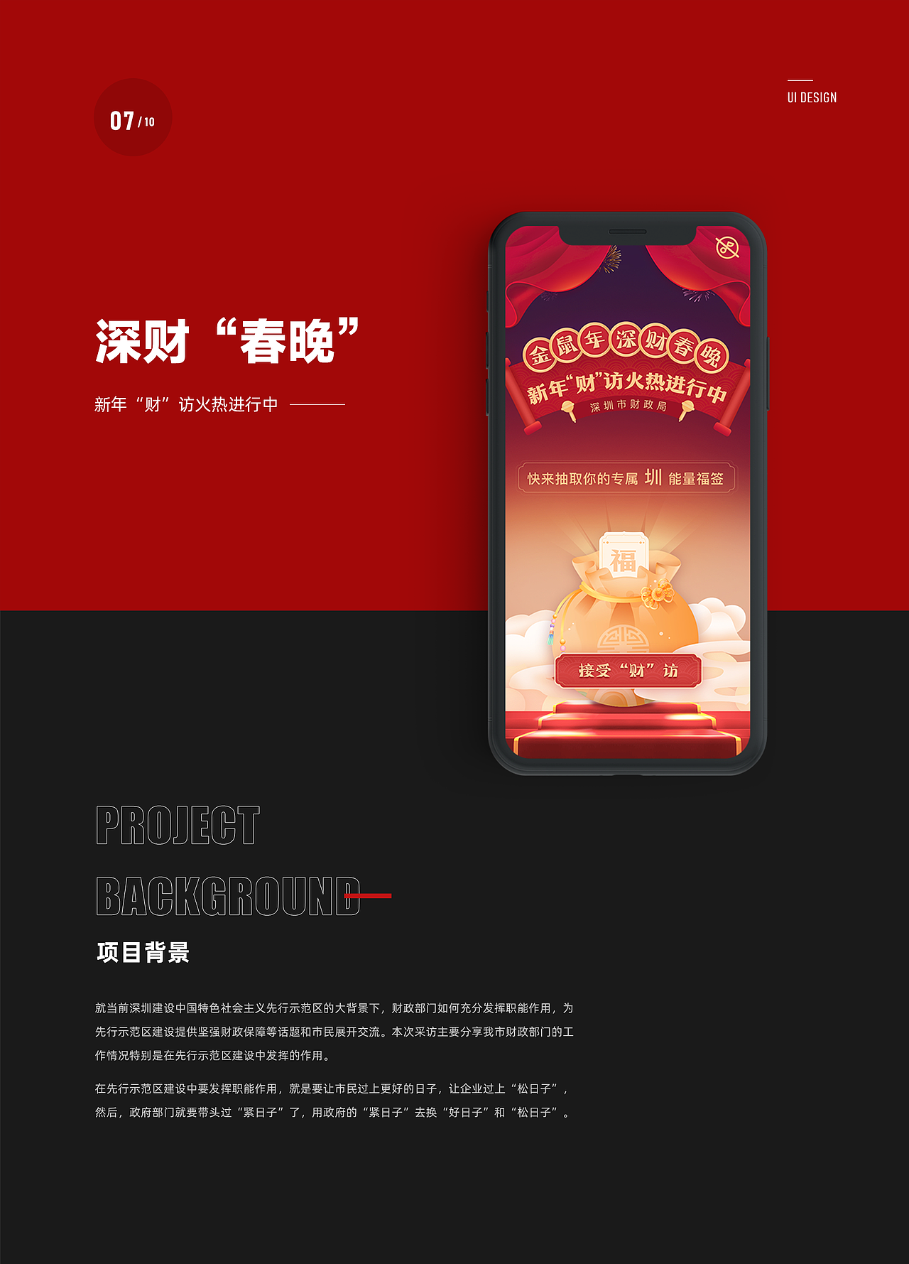 新年深财“春晚”H5活动（图ZMjE2Nzk1NzYw） - 其他UI - 站酷设计师尾海_原创素材 - 站酷ZCOOL