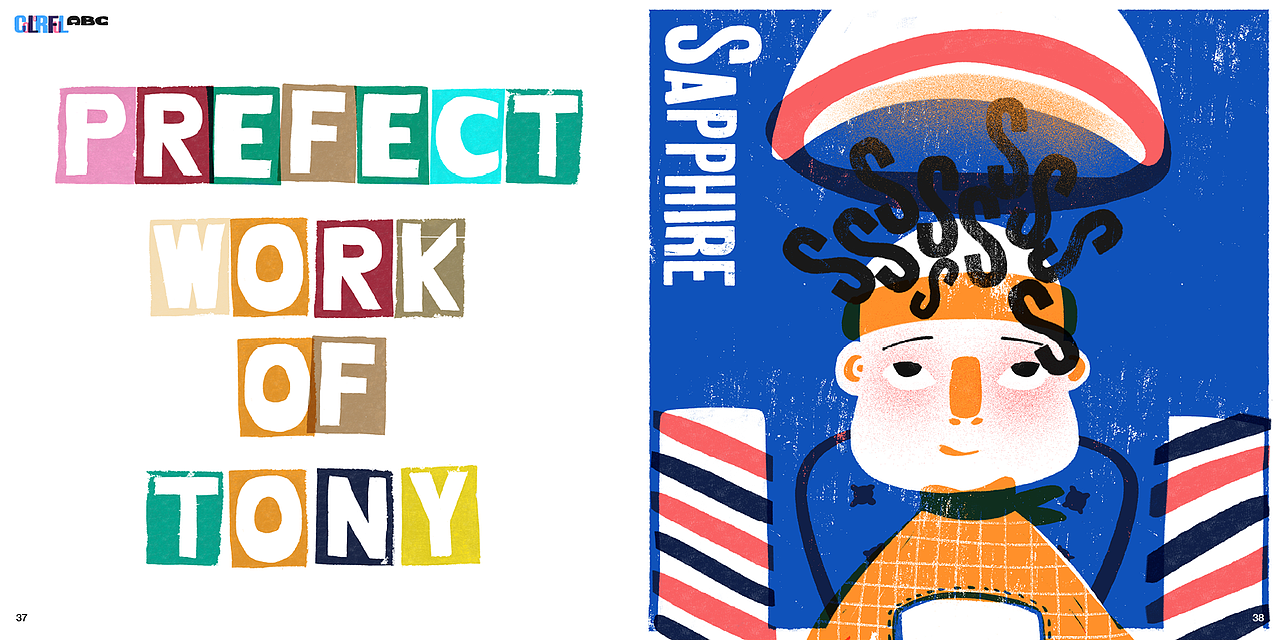 原创英文绘本《Colorful ABC》（图ZMzI4NTc0OTQ4） - 绘本 - 站酷设计师_星星不遥远_原创素材 - 站酷ZCOOL