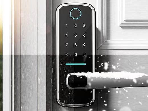 亚马逊指纹锁建模渲染主图设计美工修图