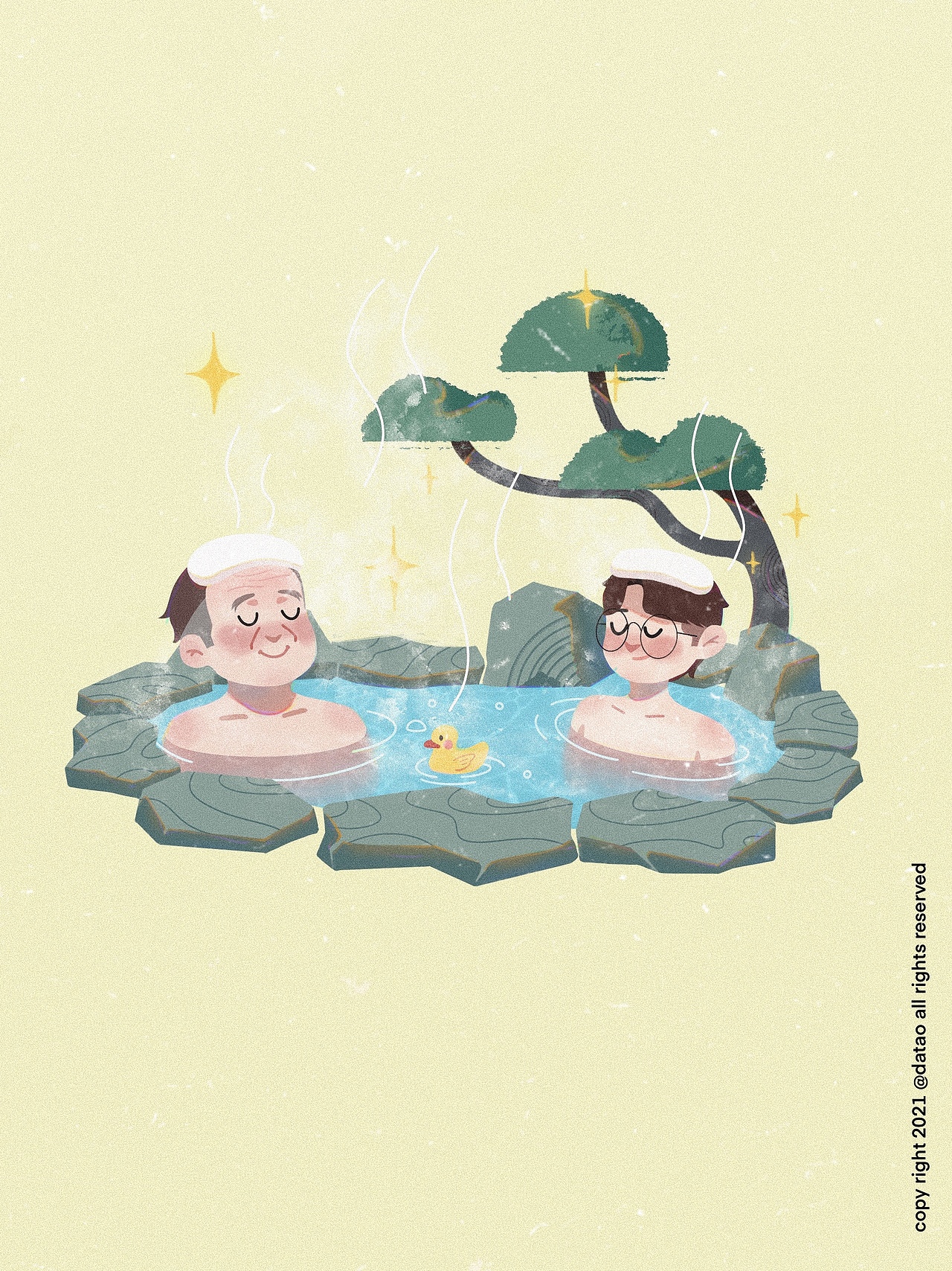 2021插画年度总结（图ZMjgyODg1MTMy） - 艺术插画 - 站酷设计师大滔原创素材 - 站酷ZCOOL