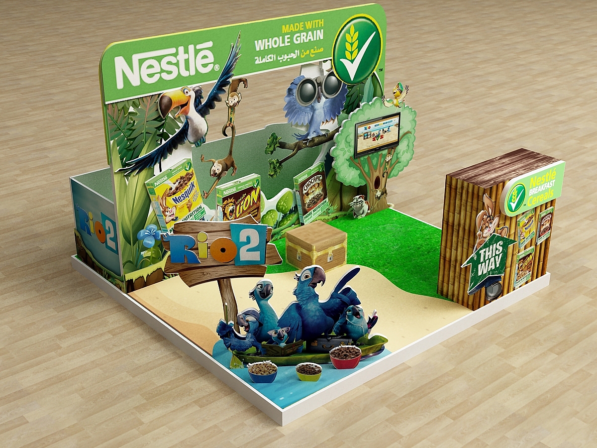 商场展柜设计|促销堆头设计|商场道具设计（图ZMTc2ODMyMjEy） - 展陈设计 - 站酷设计师品牌设计Calvin原创素材 - 站酷ZCOOL