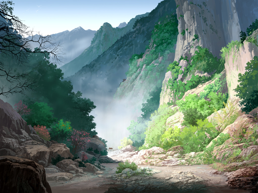 峡谷|插画|游戏原画|糖醋排骨汤 - 原创作品 - 站酷 (zcool)