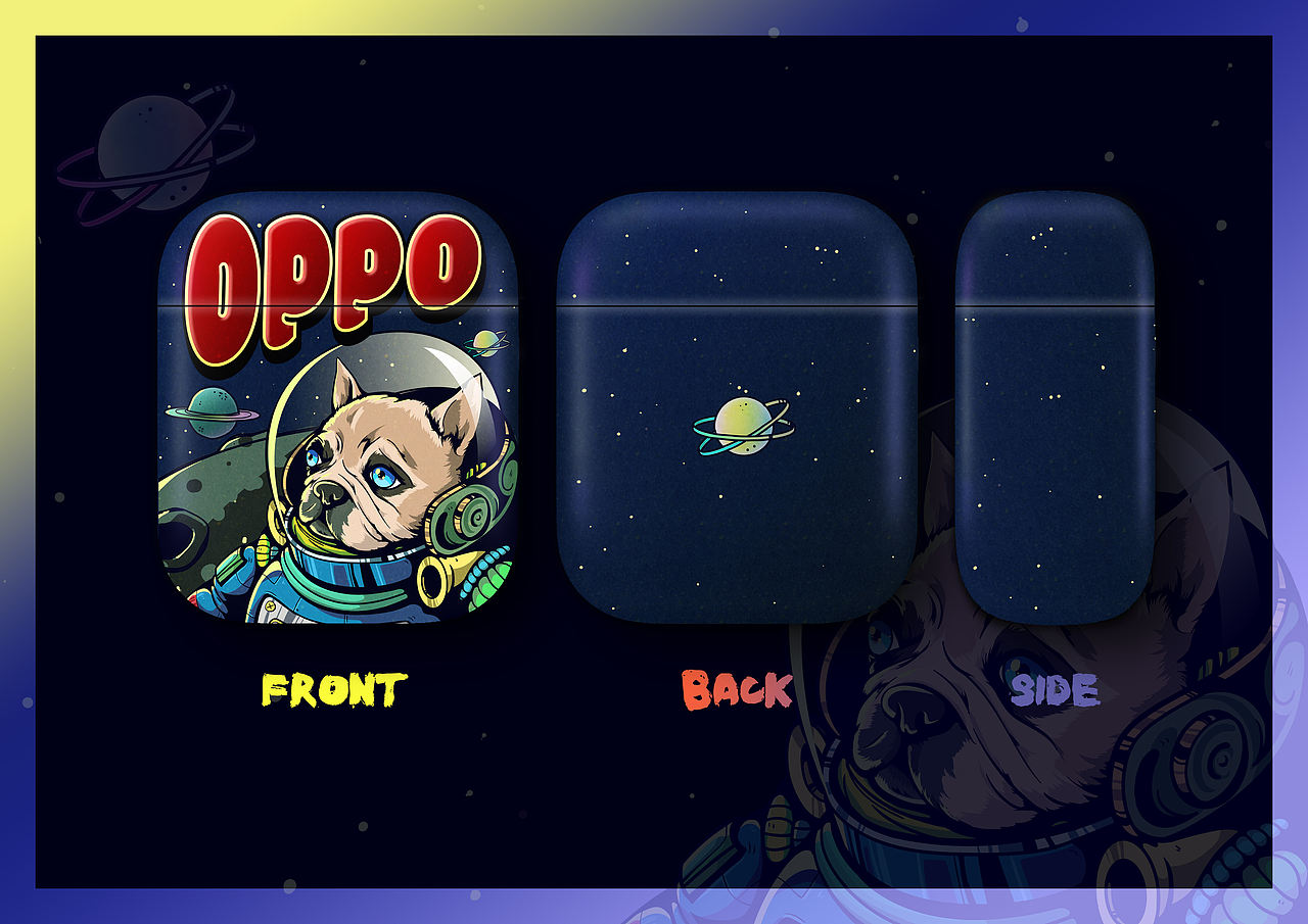 OPPO Enco Free 星际旅行（图ZMTkyODc4MDUy） - 图案 - 站酷设计师KINNNI原创素材 - 站酷ZCOOL