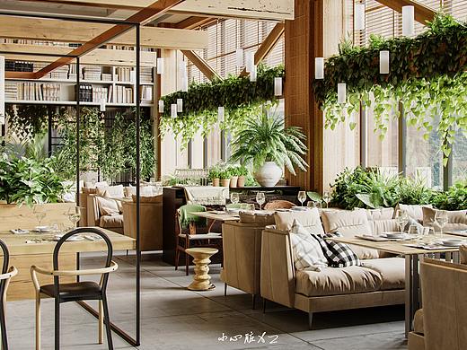 渲染练习（个人主页-ZNTUyNjI0MjA=） - 酒店餐饮设计 - 站酷设计师小心脏呀原创素材 - 站酷ZCOOL