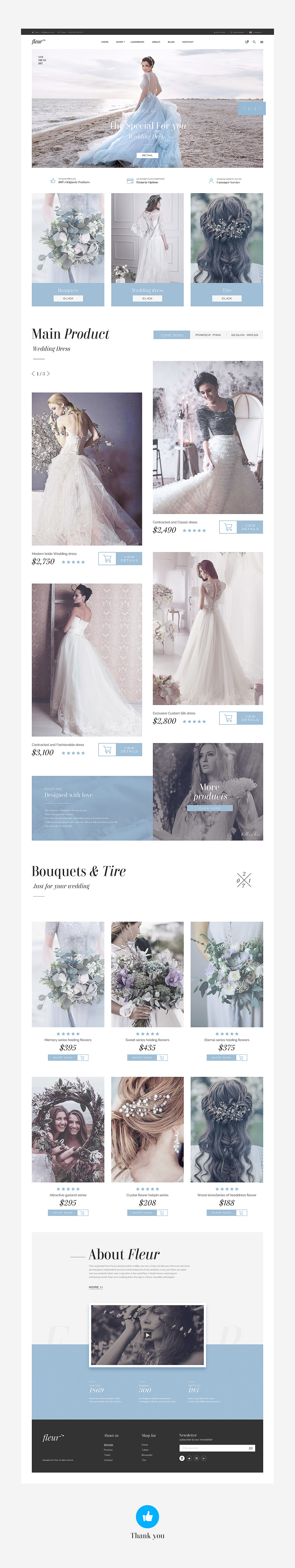 Wedding dress home page（图ZNzU4MzM4MTI=） - 电商 - 站酷设计师默默的3C原创素材 - 站酷ZCOOL