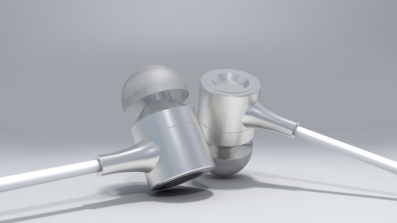 耳机C4D建模渲染