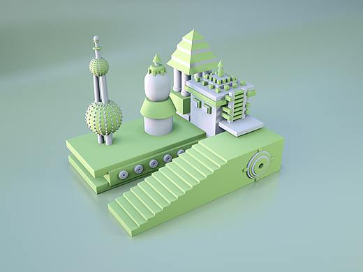 建模練習(xí)（個(gè)人主頁(yè)-ZMzgzODEyMDA=） - 其他 - 站酷設(shè)計(jì)師山吹文化創(chuàng)意原創(chuàng)素材 - 站酷ZCOOL