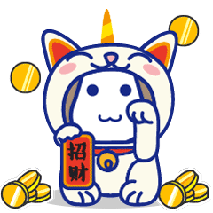 麦麦提金融吉祥物——麦萌有钱有态度表情包