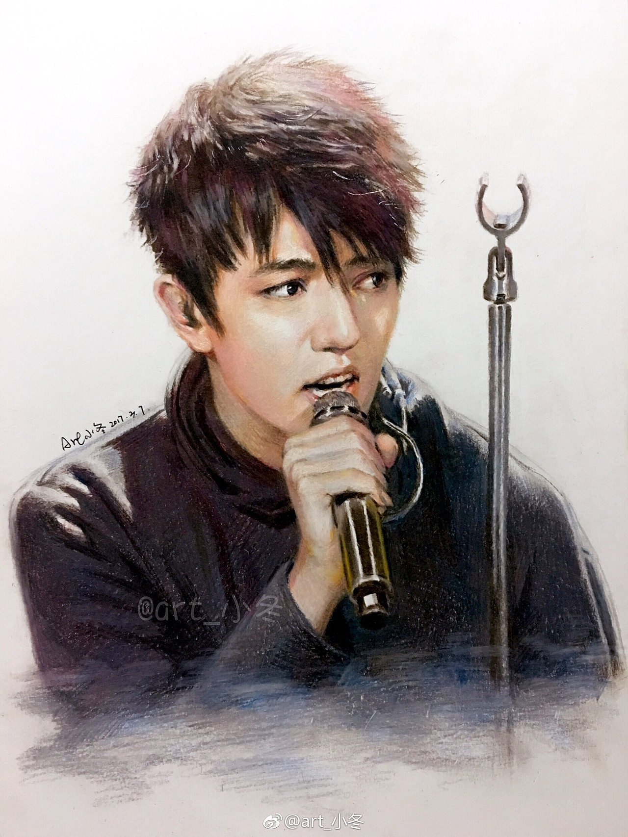 进口小哥哥（图ZNzMwMDEyMTY=） - 绘画 - 站酷设计师art_小冬原创素材 - 站酷ZCOOL