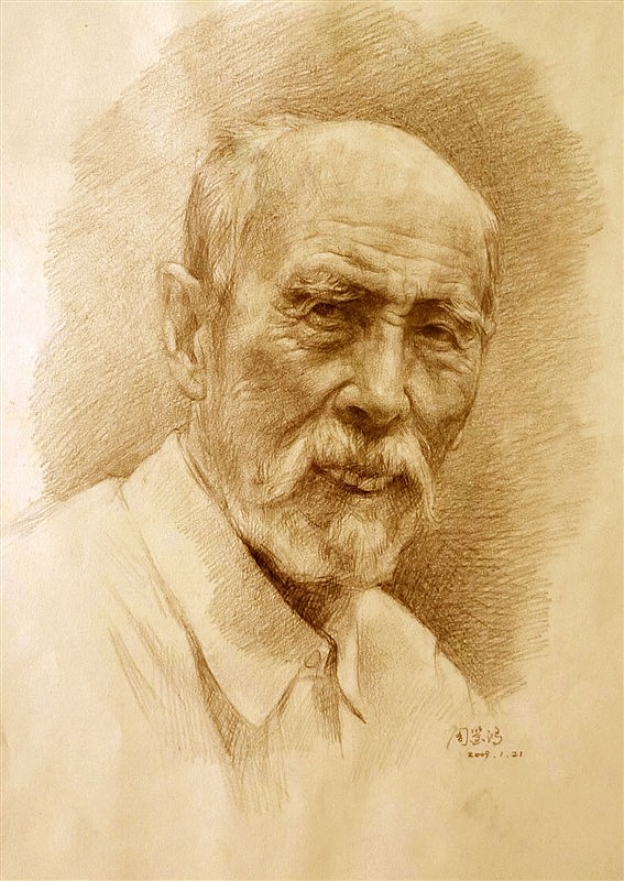 以前的素描作品（图ZNTgzMTkzOTY=） - 绘画 - 站酷设计师周鉴鸿_雕塑原创素材 - 站酷ZCOOL