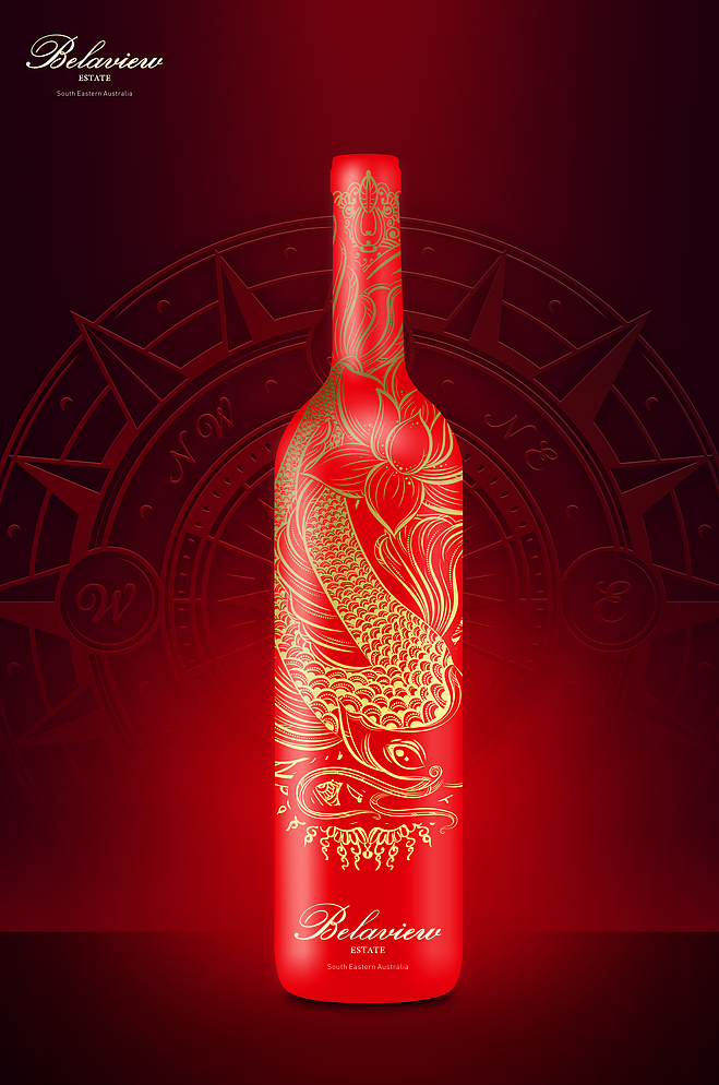 红酒瓶标设计（图ZMjI4OTIxMTk2） - 包装 - 站酷设计师SiegeAm原创素材 - 站酷ZCOOL