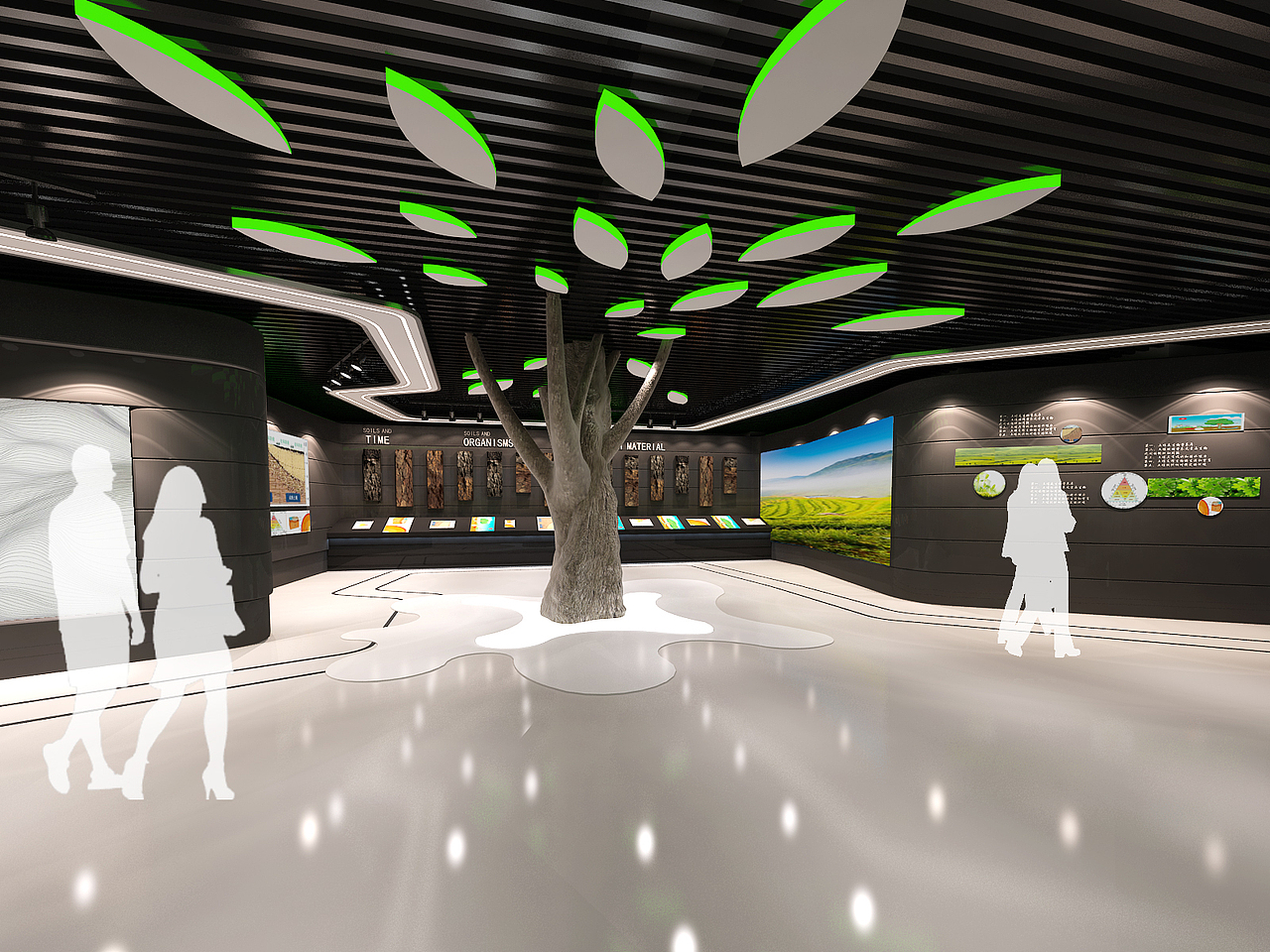 某某某农业大学展览馆（图ZODExOTU3Njg=） - 展陈设计 - 站酷设计师骚首弄姿_皆艺术原创素材 - 站酷ZCOOL