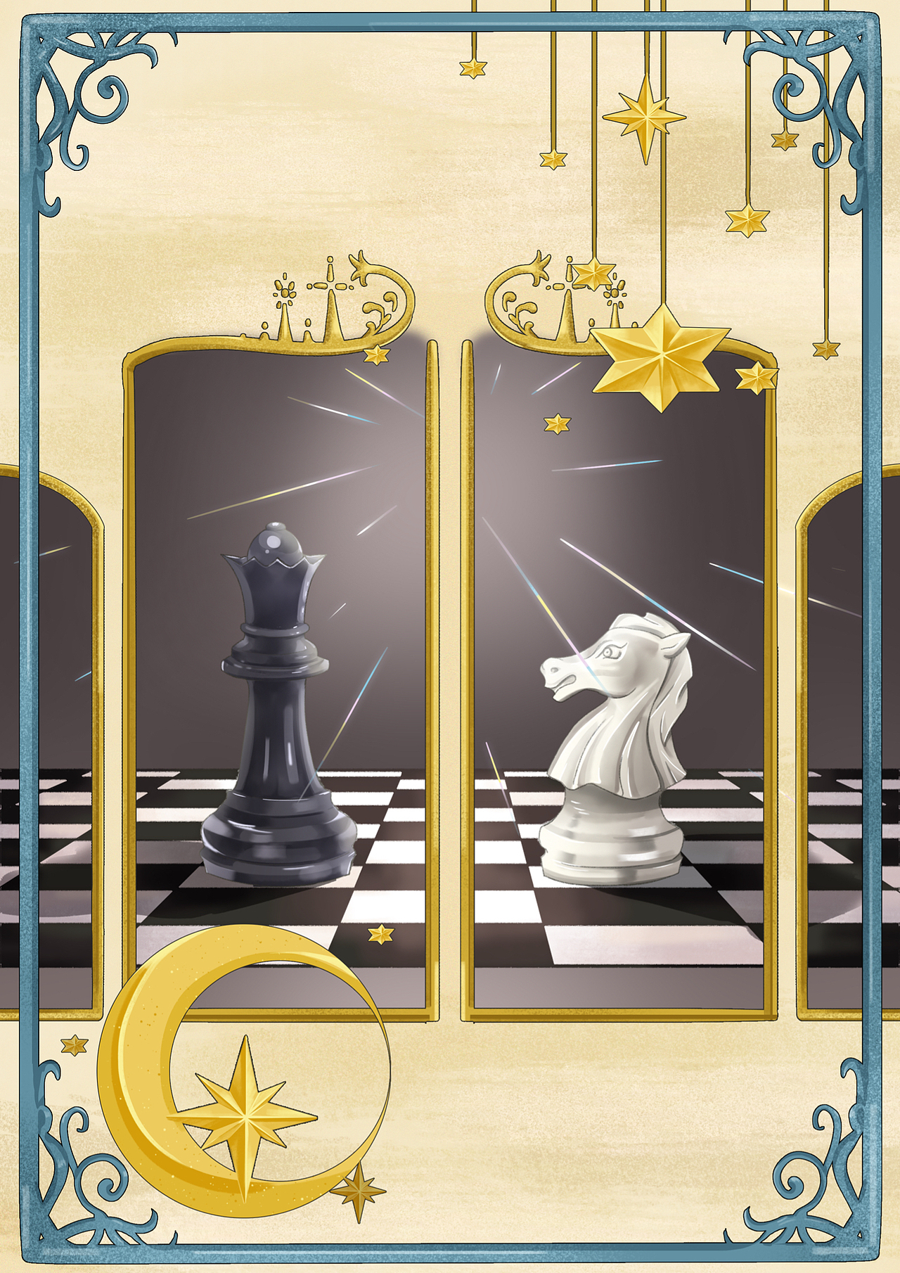 书籍插画——《繁星春水》《秘密花园》《培根随笔》（图ZMjI4MTQ2NzQ4） - 儿童插画 - 站酷设计师双双本双原创素材 - 站酷ZCOOL