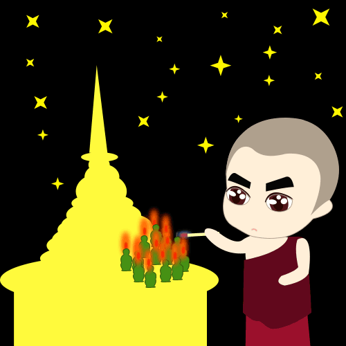 这是你点转运蜡烛