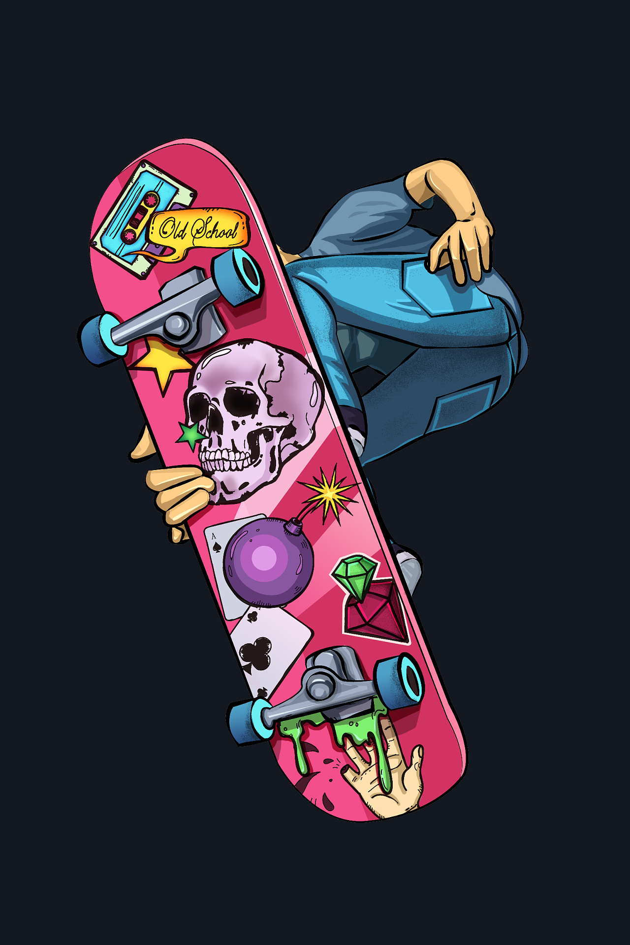 街头潮涂鸦练习