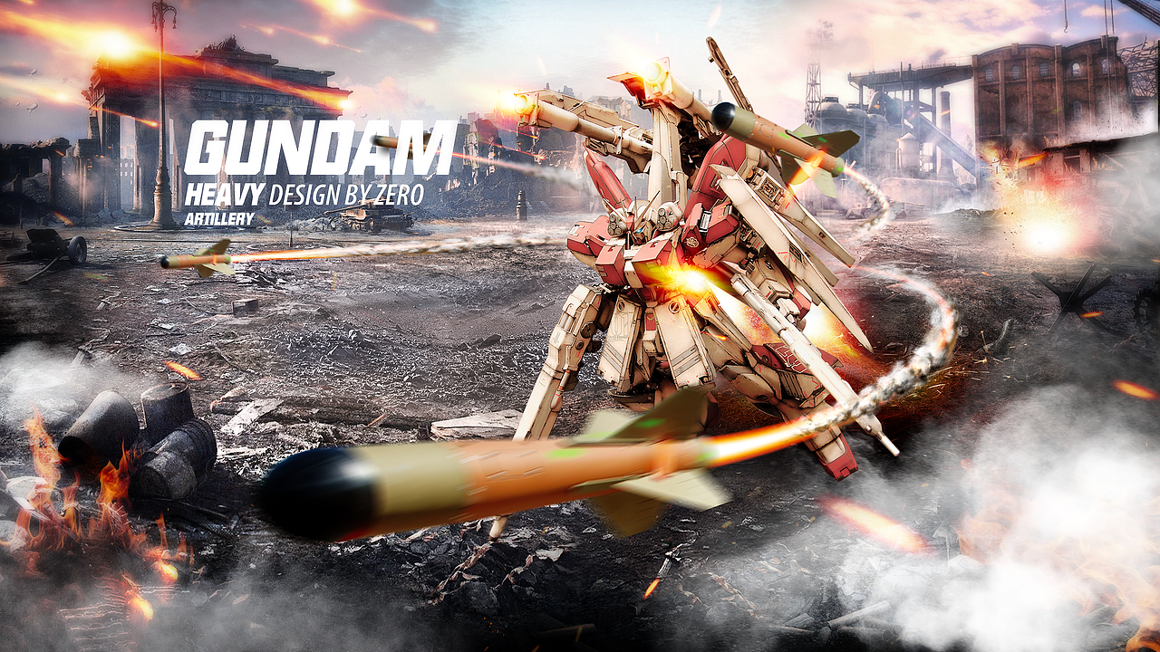 高达海报合成-不定期更新（图ZMTY3MDQ5MTY0） - 海报 - 站酷设计师0_Design原创素材 - 站酷ZCOOL