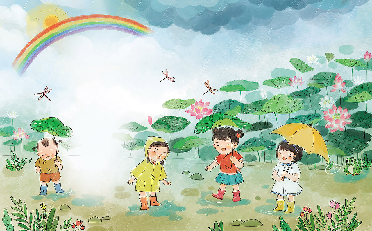童谣图书插画（图ZMjMzOTIxNjcy） - 绘本 - 站酷设计师小猪君原创素材 - 站酷ZCOOL