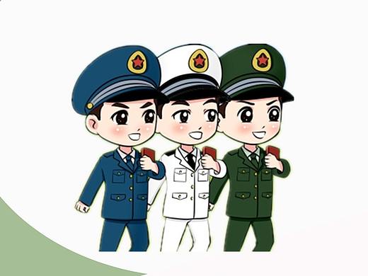 迷彩卡通图标