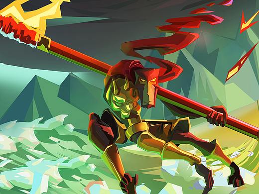 大圣归来（个人主页-ZMjY4MTY1Njg=） - 艺术插画 - 站酷设计师B丶lackman原创素材 - 站酷ZCOOL