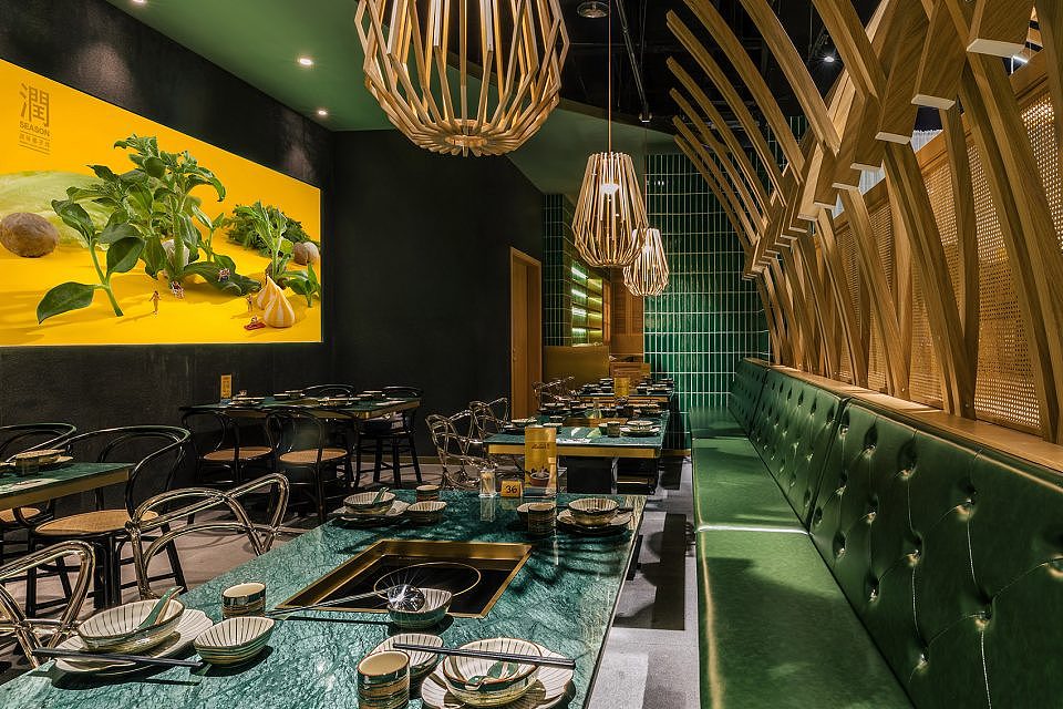 成都火锅店装修、成都火锅店设计、火锅店设计公司策划（图ZMTM1NzY1Mzg4） - 家装设计 - 站酷设计师致电l335oo82657原创素材 - 站酷ZCOOL