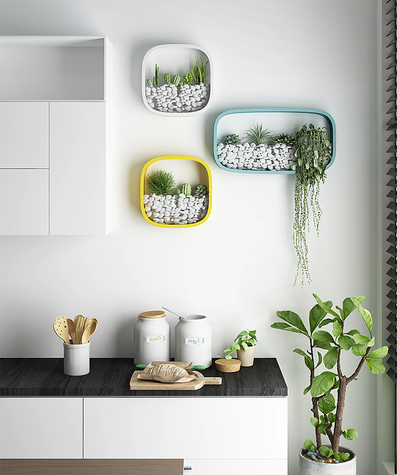 ▲如果您对植物过敏,或者是一位拥有洁癖的,但同时又想家中带点绿植点缀,这一款非常适合您,这款壁挂花架全身采用封闭设计,不会担灰尘漏出,同时内部使用的都是防真植物,不需要打理也可以用很久。
<br>淘口令:复制整条信息,打开「手机淘宝」¥x6vy17crZ3P¥ 【立即享受优惠】<br>