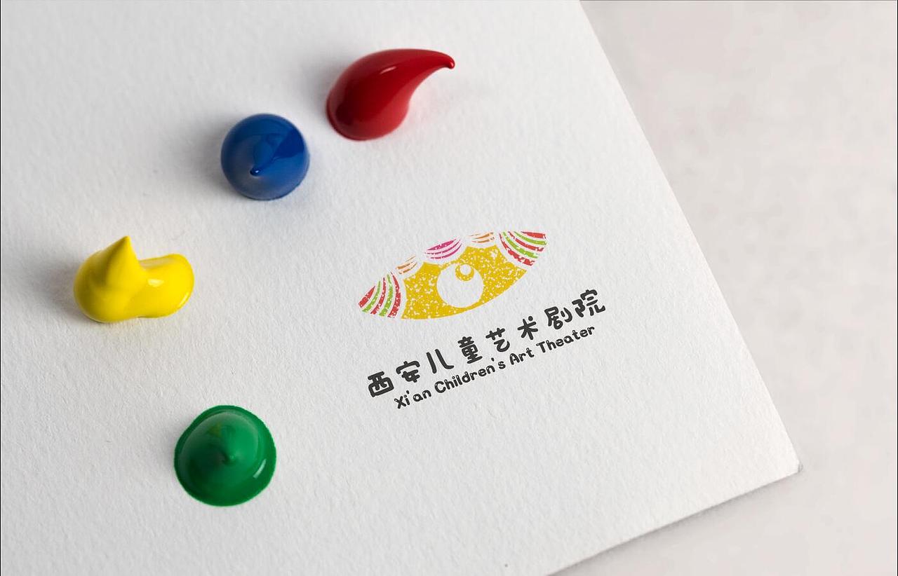 儿童艺术剧院logo设计