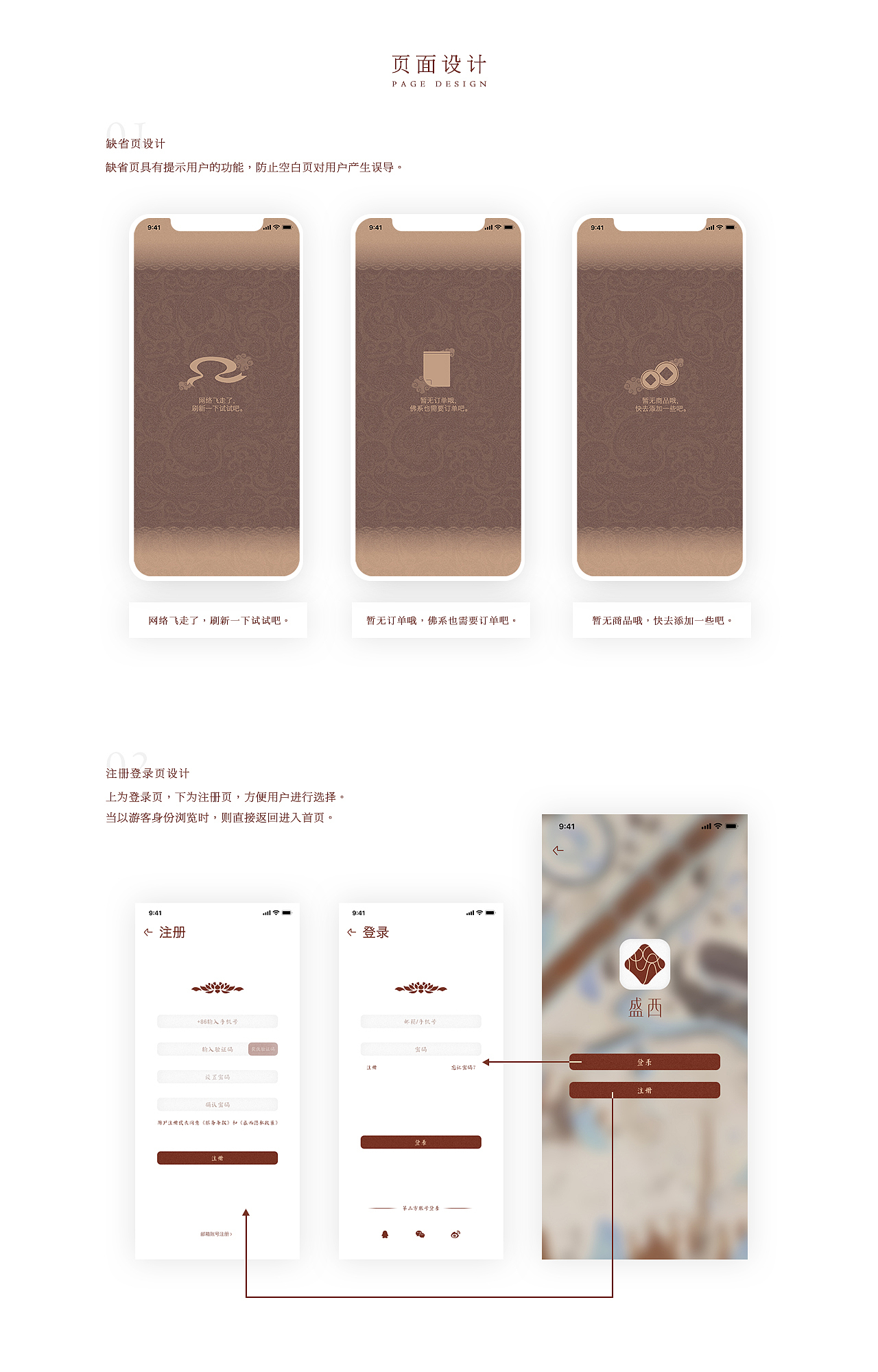 毕业设计 | “盛西”敦煌文创App（图ZMTYyNjg0Mzky） - APP界面 - 站酷设计师雾冗原创素材 - 站酷ZCOOL