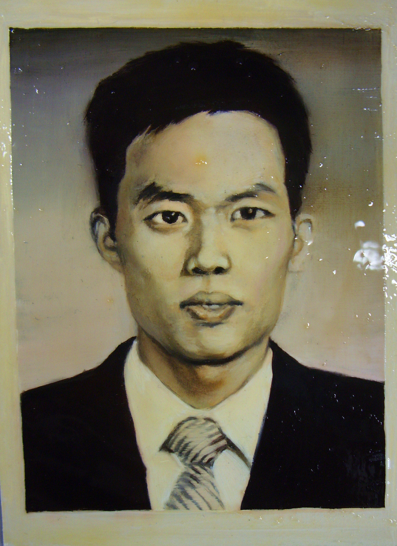 《。》系列 2014年 纸本油画 10.5x8cm