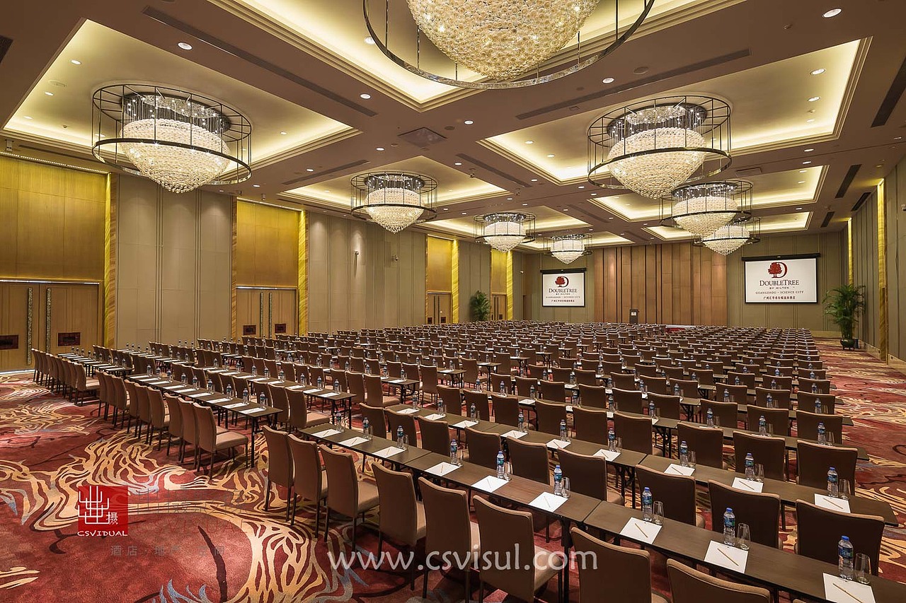 酒店摄影-Hilton-广州汇华DOUBLETREE