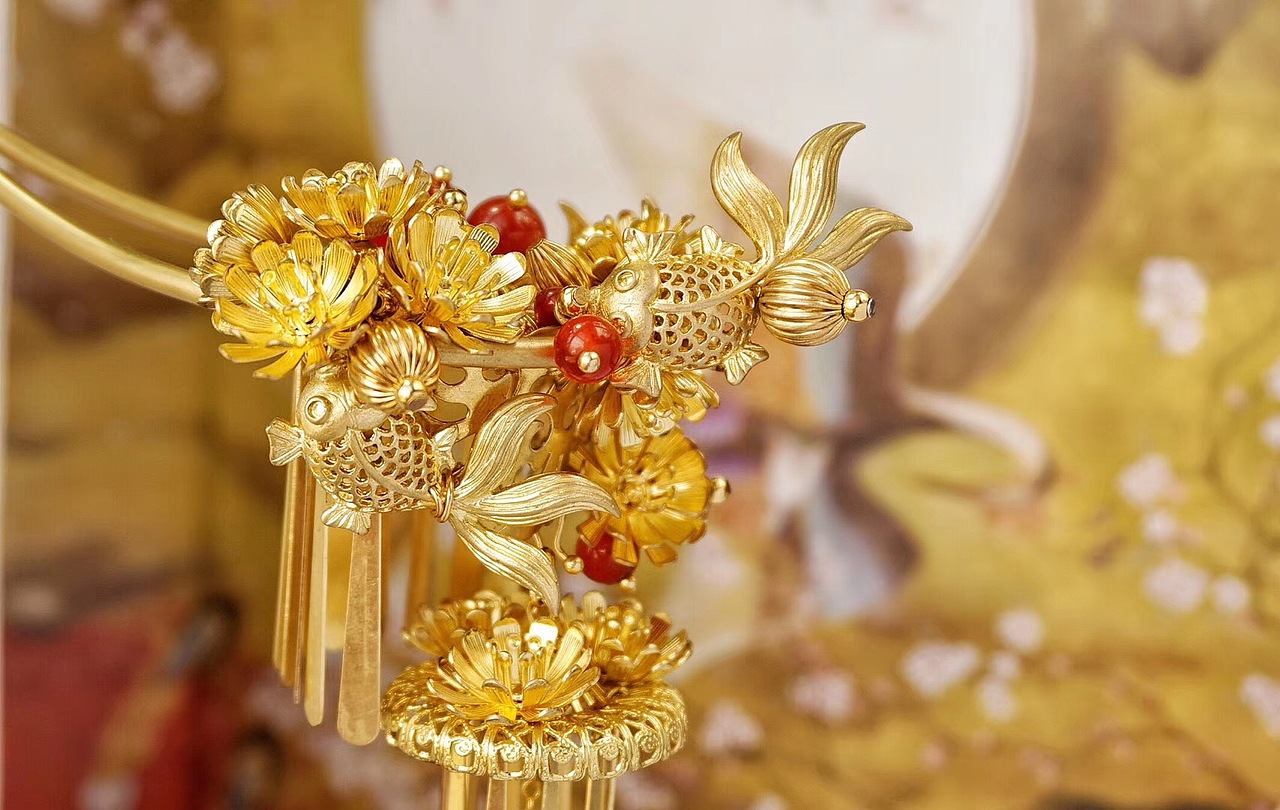 婚嫁头钗（图ZMTY1ODUxMjc2） - 首饰设计 - 站酷设计师颅巢原创素材 - 站酷ZCOOL