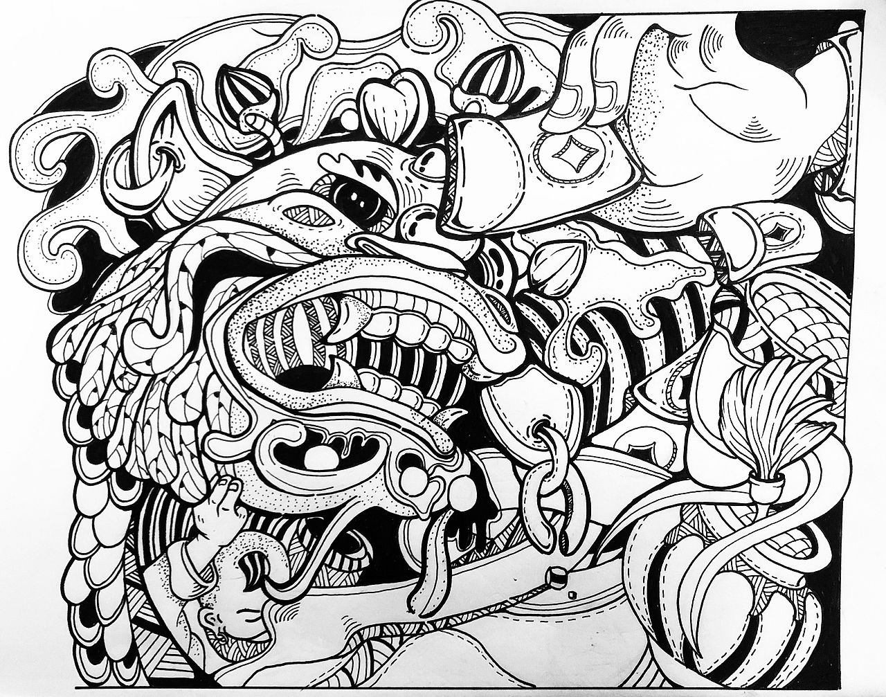 考研装饰画 考研海报设计 ，优秀作业展览（图ZMjM3NTY2MTU2） - 艺术插画 - 站酷设计师大圣随便画画画原创素材 - 站酷ZCOOL