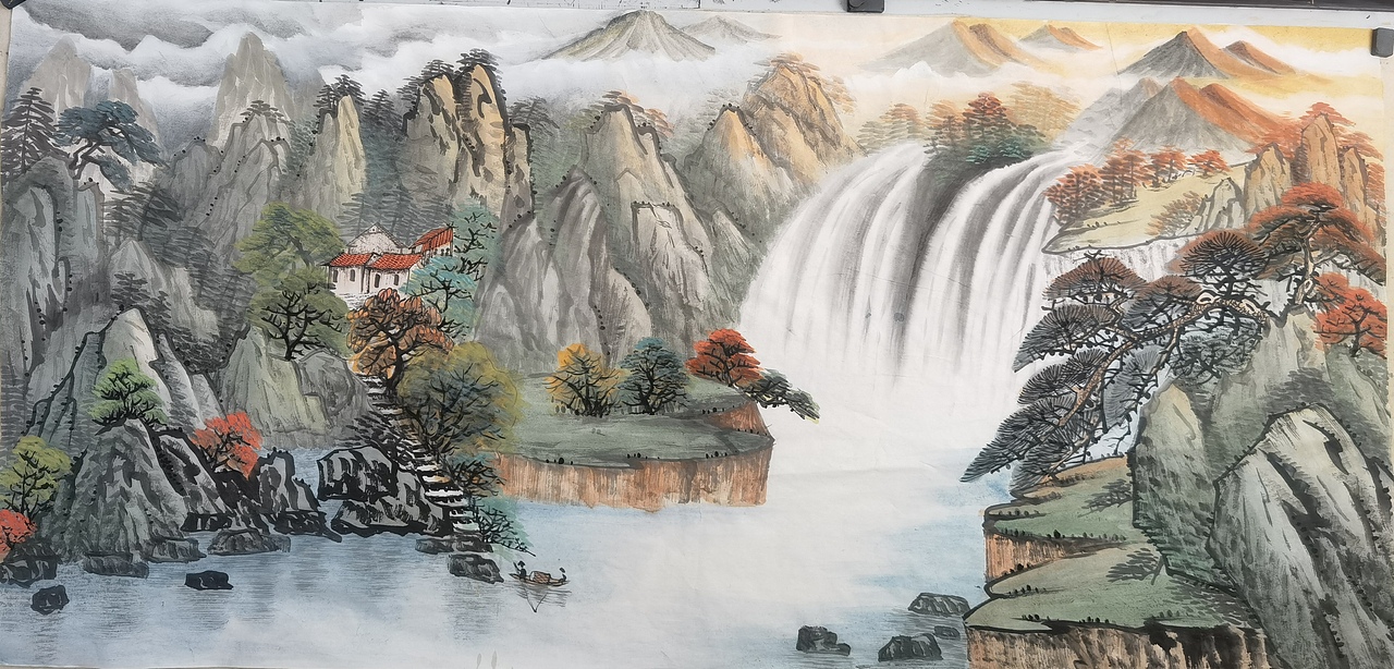 松涛原创作品山水画(十九期)