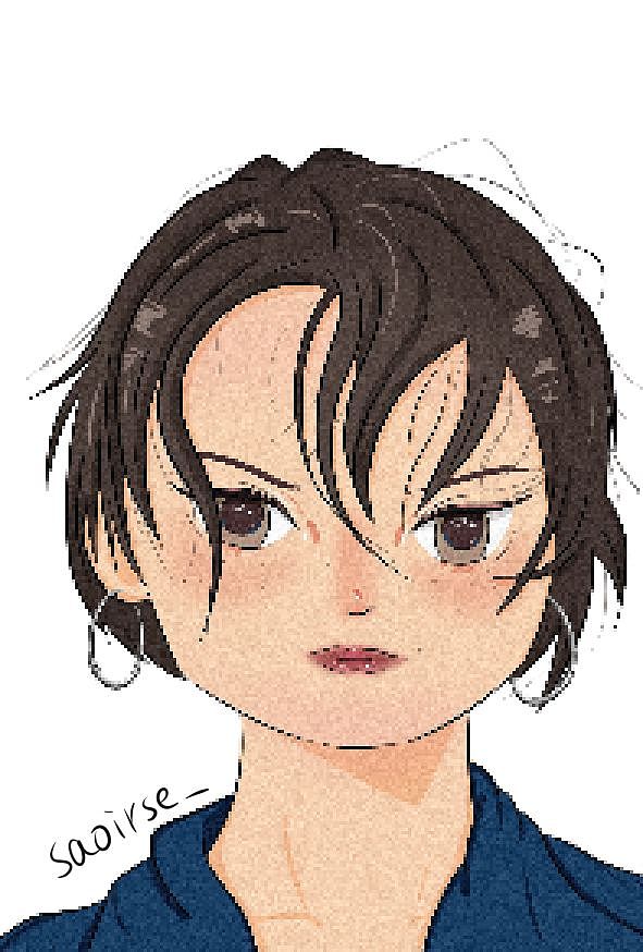 头像插画（图ZMzY2NjA5NDc2） - 像素画 - 站酷设计师Saoirse_原创素材 - 站酷ZCOOL