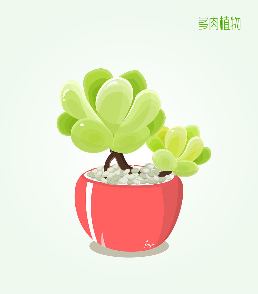 11款精制图标&魔戒&棒棒糖&多肉植物(内附临摹源文件)