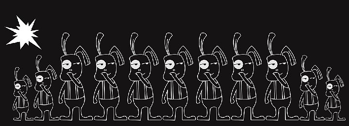 兔子。。。。捂住嘴巴淡然笑过（图ZMzMzODc0NA==） - 商业插画 - 站酷设计师麒麟阁上原创素材 - 站酷ZCOOL