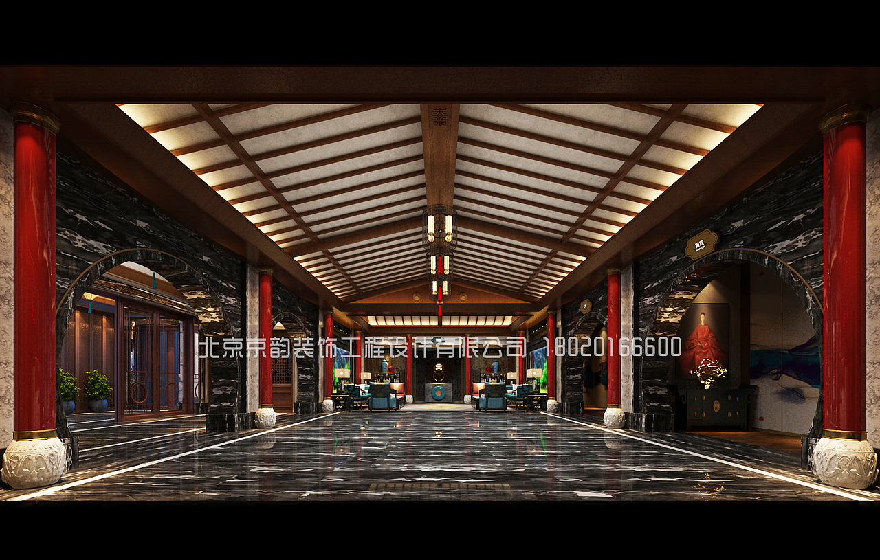 京韵设计-郑韵:最新力作|辽阳依云温泉酒店