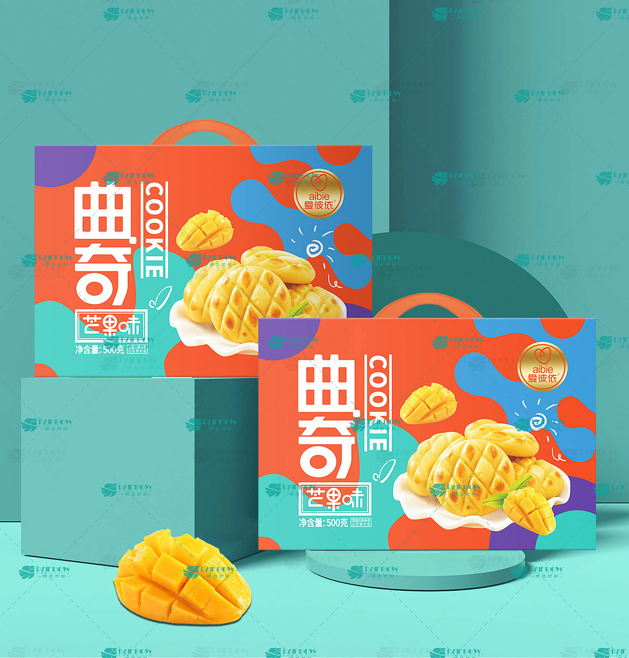 曲奇饼干礼盒设计