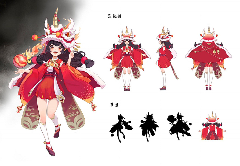 大过年的,发组前年画的图吧