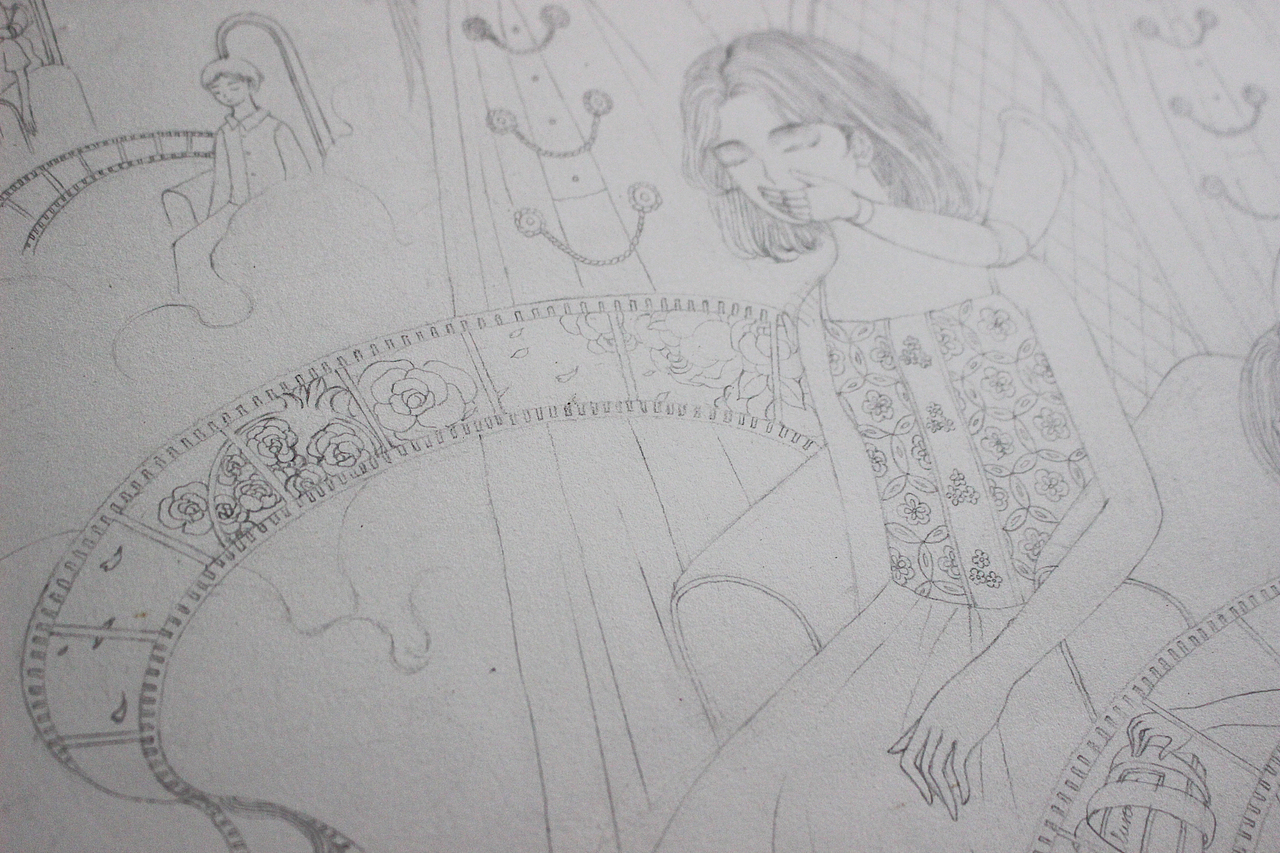 人生剧场系列（第一弹）（图ZMTQyMzQ2NDYw） - 创作习作 - 站酷设计师Min_糖壳原创素材 - 站酷ZCOOL