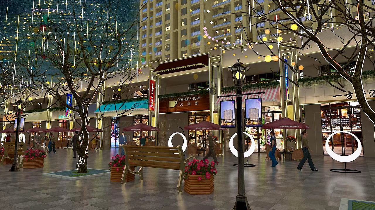 商业街包装（图ZMjM2NzQyMTY0） - 其他三维 - 站酷设计师阿洋创意原创素材 - 站酷ZCOOL