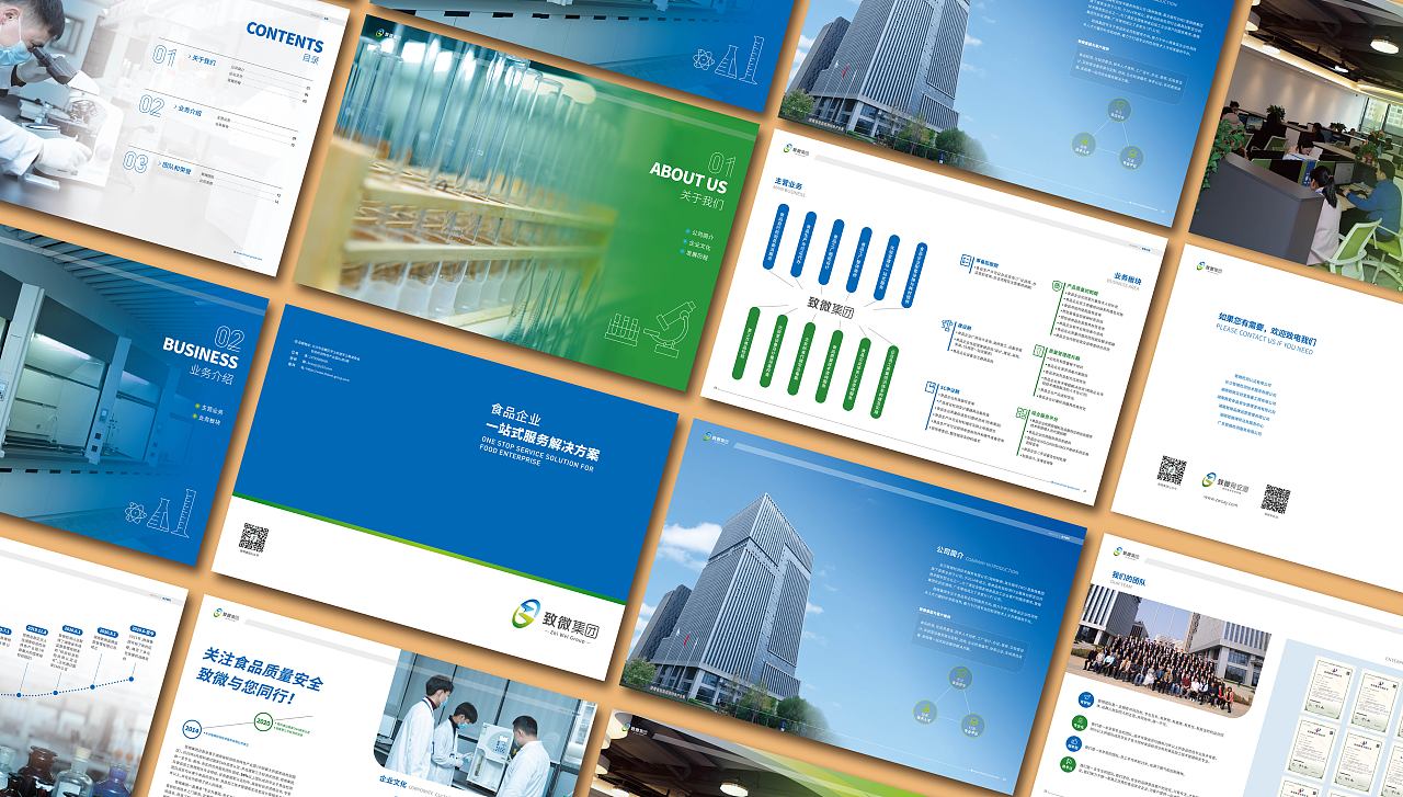 品牌案例丨食品检测企业致微集团品牌全案设计