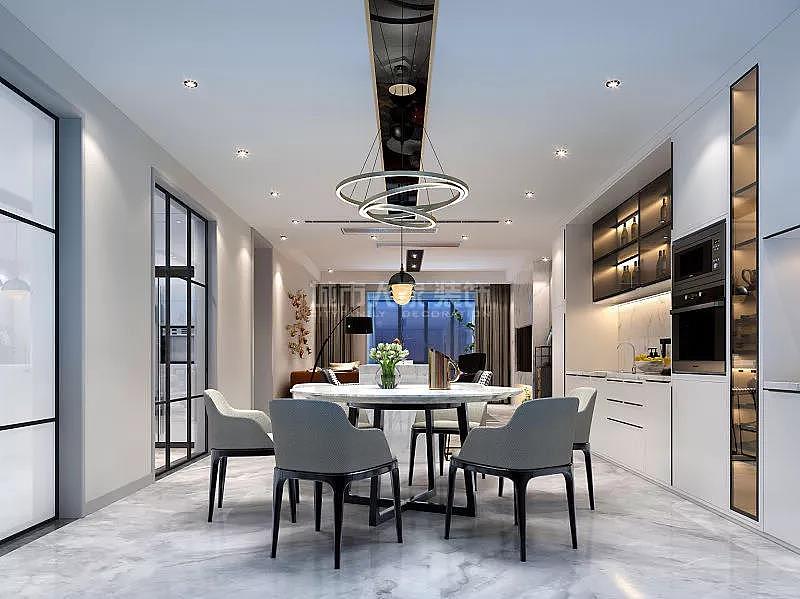 绿城百合蘭园180㎡极简风格（图ZMTU2NDg4Nzg0） - 其他 - 站酷设计师zbcsrjzs原创素材 - 站酷ZCOOL