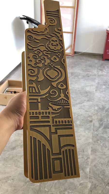 茅台文创产品-铜雕门把手